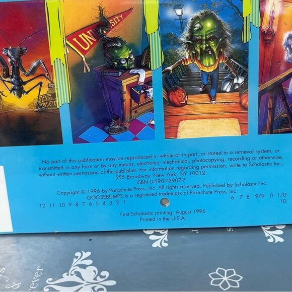 1997 Goosebumps Scholastic Calendar with Animated Images sealed - Picture 8 of 10